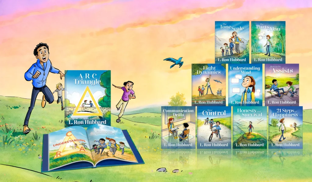 scientology illustrated books ages 10 to 100